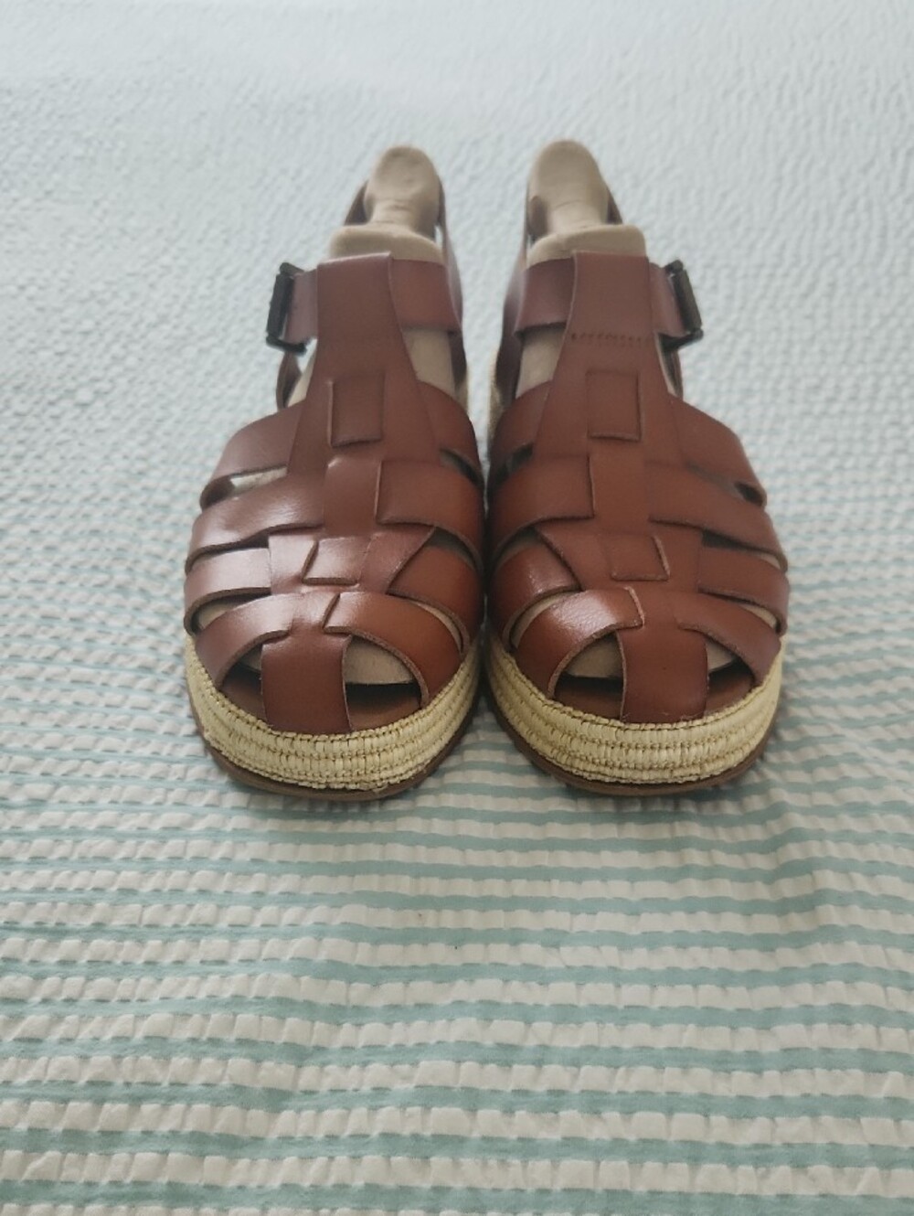 Zodiac Tan Sandal with Ankle Strap - Picture 6 of 10